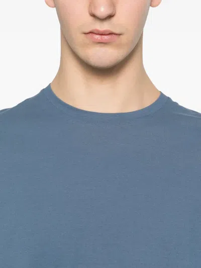 Herno Cotton Round-neck T-shirt In Multi