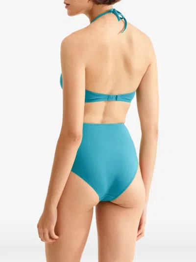 Eres Bikini Top In Blue