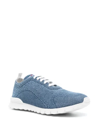 Kiton Fits Sneaker In Blue