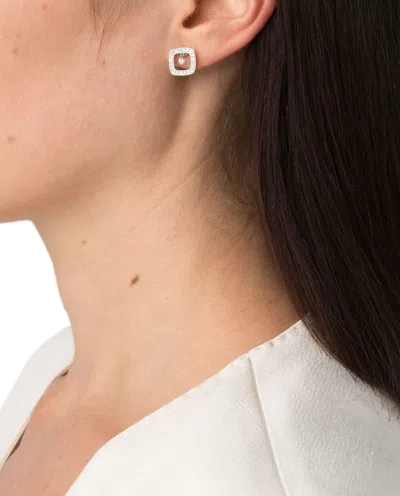 Ponte Vecchio Stud Earrings In White