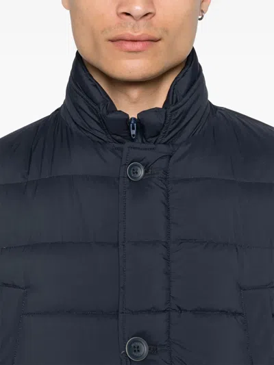 Herno Goose Down Padded Down Coat In Blue