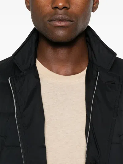 Herno Quilted Goose Down Down Jacket In Black