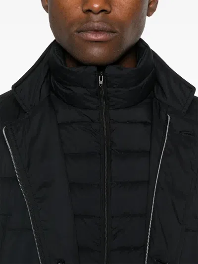 Herno Quilted Goose Down Down Jacket In Black