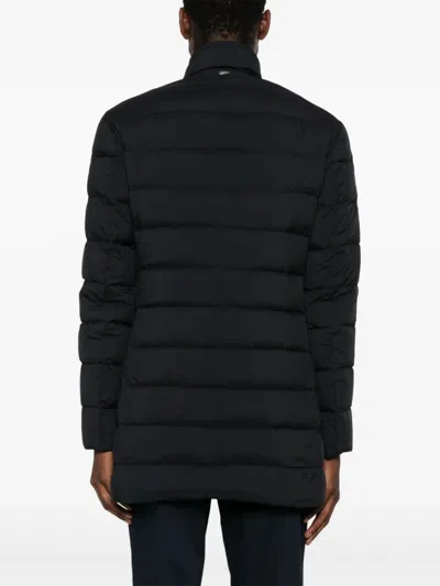 Herno Quilted Goose Down Down Jacket In Black