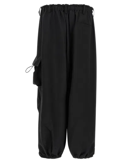 Y-3 Technical Polyester Cargo Pants In Black