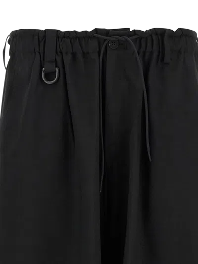 Y-3 Technical Polyester Cargo Pants In Black