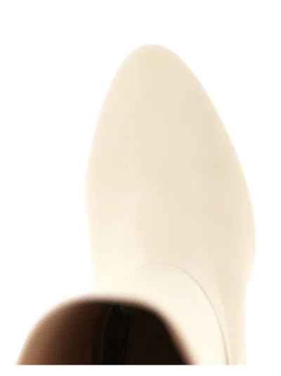 Stuart Weitzman Madison Boot In White