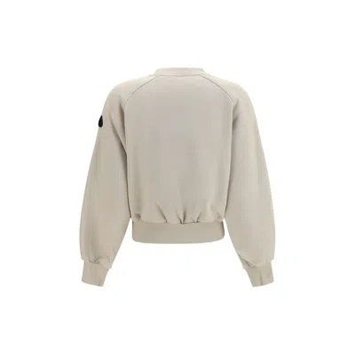 Moose Knuckles Cotton-polyester Blend Sweatshirt In Neutral