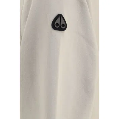Moose Knuckles Cotton-polyester Blend Sweatshirt In Neutral