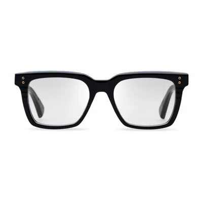 Dita Rectangle Full Rim Eyeglasses In Black