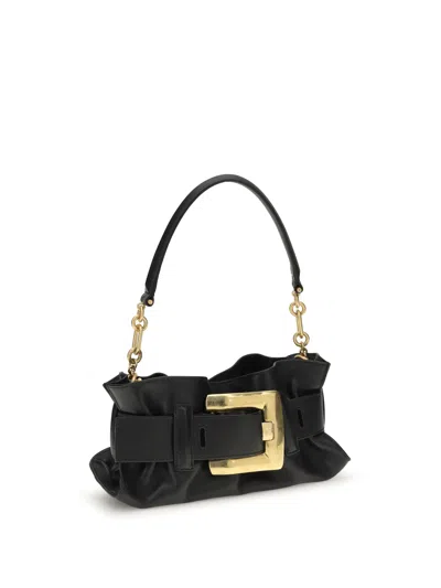 Balmain Shoulder Bag In Black