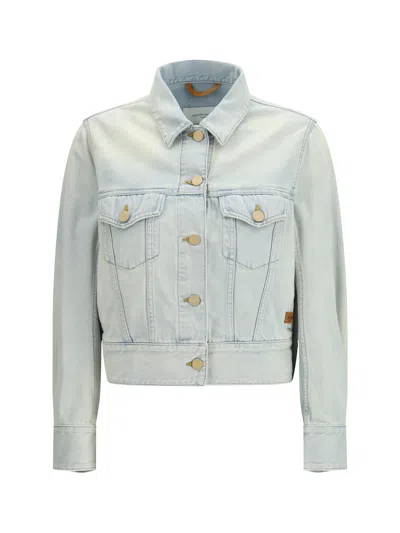 Jacob Cohen Button-front Denim Jacket In Blue