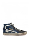 GOLDEN GOOSE Golden Goose Deluxe Brand Cotton And Leather Sneakers,G30MS595.P7TOMBOY