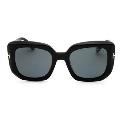 Tom Ford Ft1220 Square Acetate Sunglasses In Multi