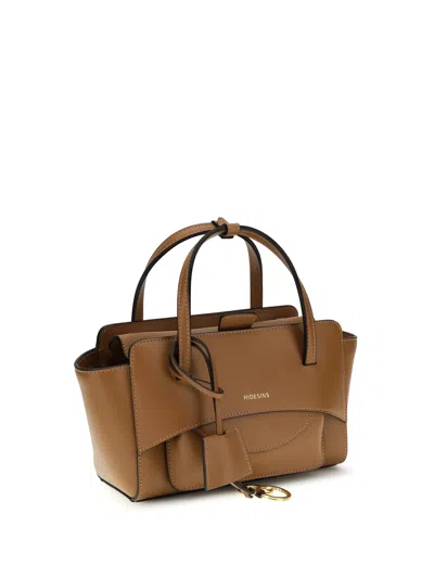 Hidesins Top Handle Bag In Caramel