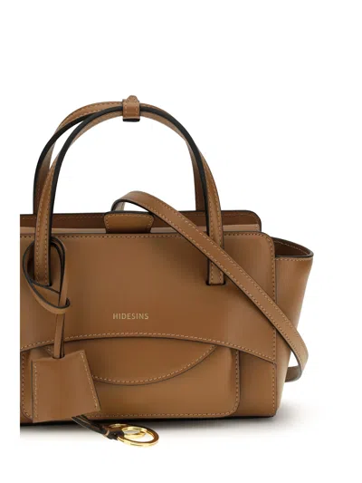 Hidesins Top Handle Bag In Caramel