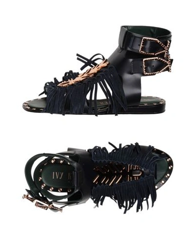 Ivy Kirzhner Sandals In Black