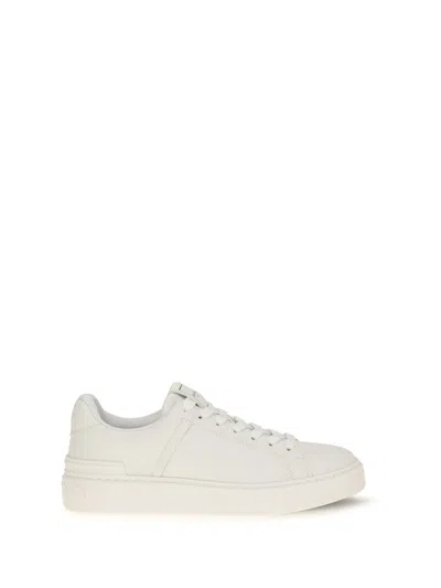 Balmain B-court Sneaker In White