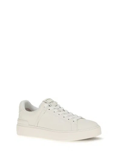 Balmain B-court Sneaker In White