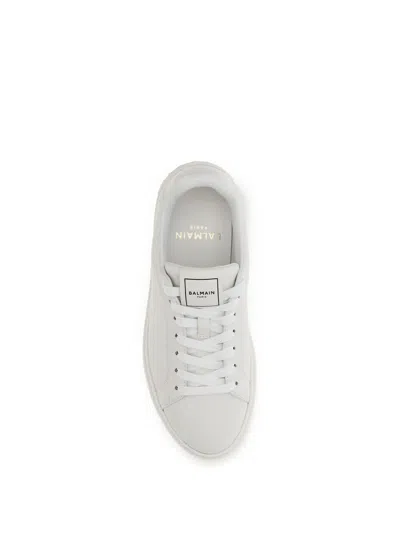 Balmain B-court Sneaker In White