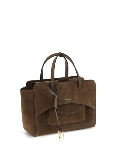 Hidesins Top Handle Bag In Brown