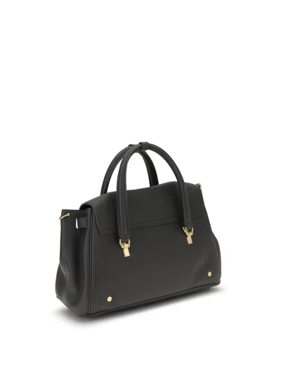 Thom Browne Top Handle Bag In Gray