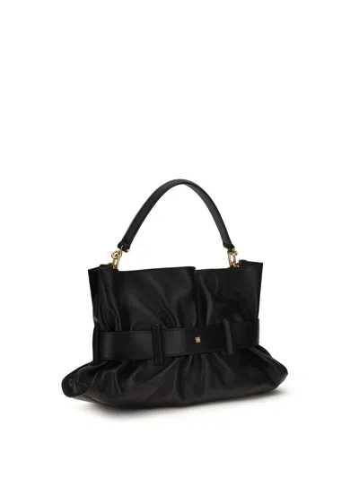 Balmain Anthem Shoulder Bag In Black