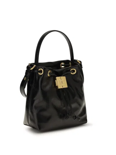 Balmain Pulse Bucket Bag In Black