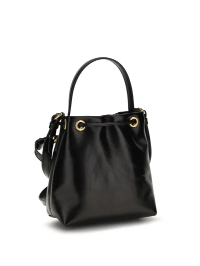 Balmain Pulse Bucket Bag In Black