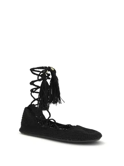 Alanui Ballet Flat In Black