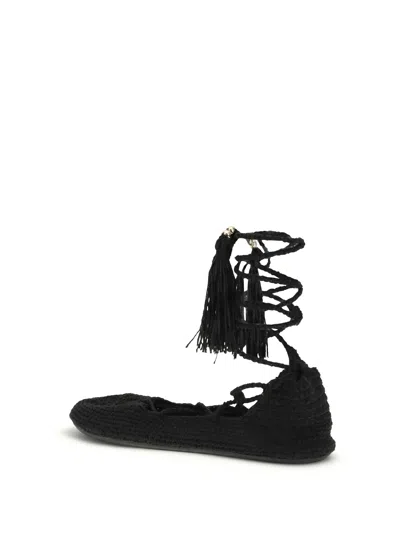 Alanui Ballet Flat In Black