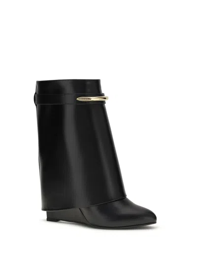 Givenchy Shark Ankle Boot In Black