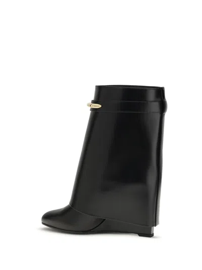 Givenchy Shark Ankle Boot In Black