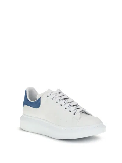 Alexander Mcqueen Oversized Leather Sneakers In White
