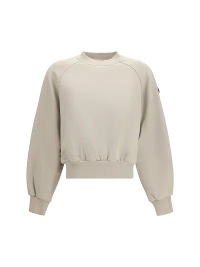 Moose Knuckles Cotton-polyester Blend Sweatshirt In Neutral