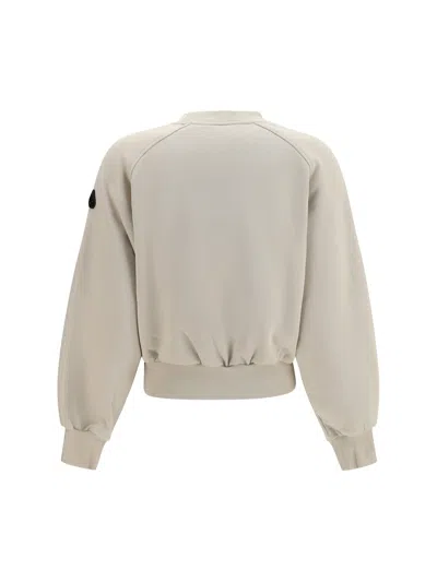 Moose Knuckles Cotton-polyester Blend Sweatshirt In Neutral