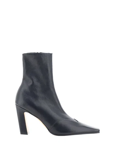 Khaite Nevada Ankle Boot In Black