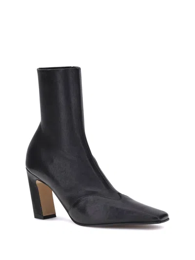 Khaite Nevada Ankle Boot In Black