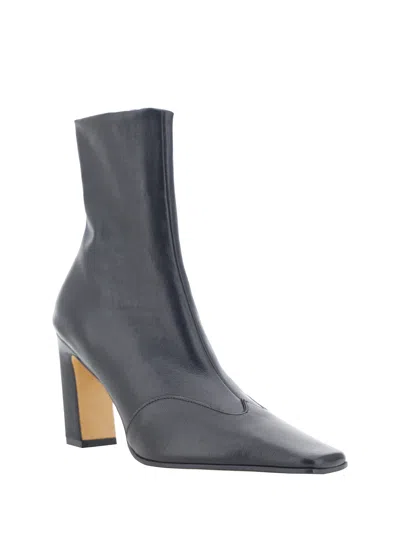 Khaite Nevada Ankle Boot In Black