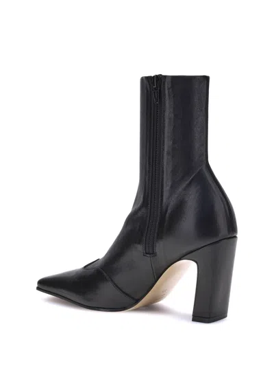 Khaite Nevada Ankle Boot In Black