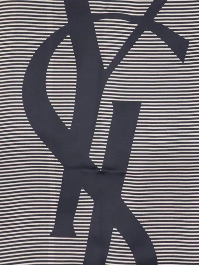 Saint Laurent Stole In Navy