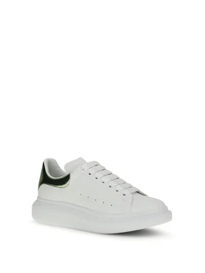 Alexander Mcqueen Platform Calf Leather Sneaker In Multi