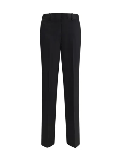 Lardini Wool Tailored Trousers In Black