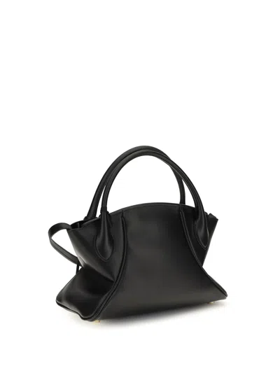 Balmain Pulse Top Handle Bag In Black