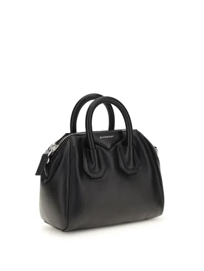 Givenchy Antigona Bomber Top Handle Bag In Black