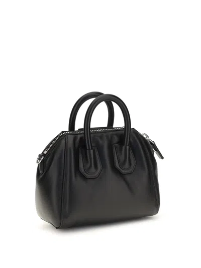 Givenchy Antigona Bomber Top Handle Bag In Black