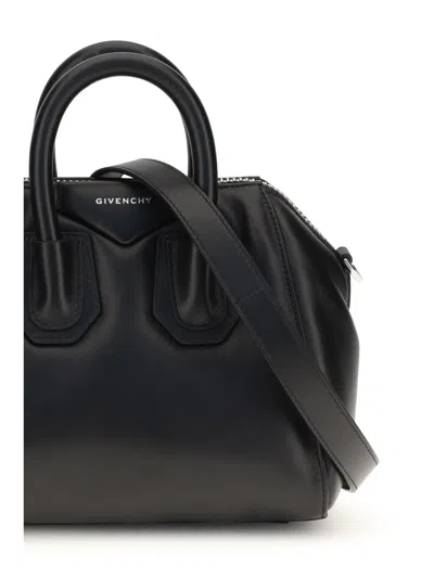 Givenchy Antigona Bomber Top Handle Bag In Black