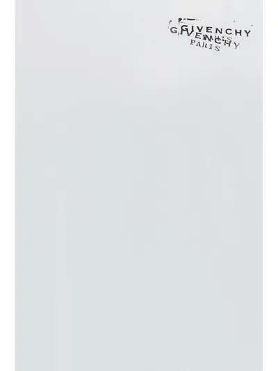 Givenchy Logo-embroidered Cotton T-shirt In White