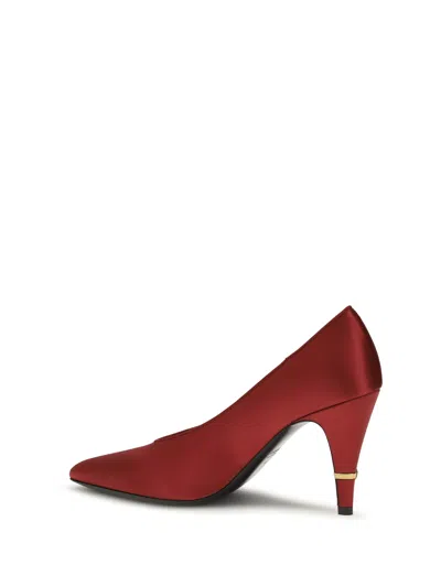 Versace Gianni Heel In Red