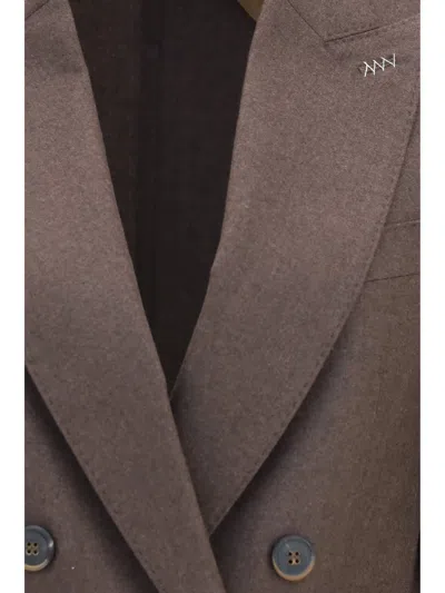 Max Mara Cloruro Blazer In Brown